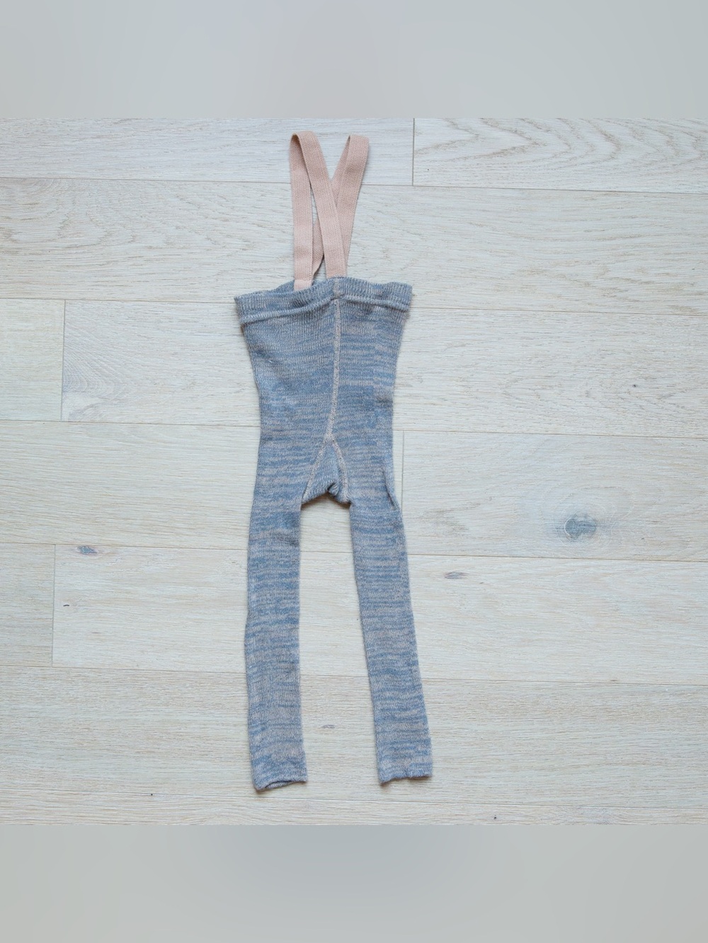 Silly Silas Footless Tights with Braces | Size 2–6 Months | EUC Organic